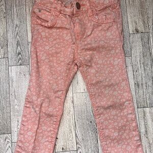 GAP Pink Jeans Straight Leg Bottoms - 2T